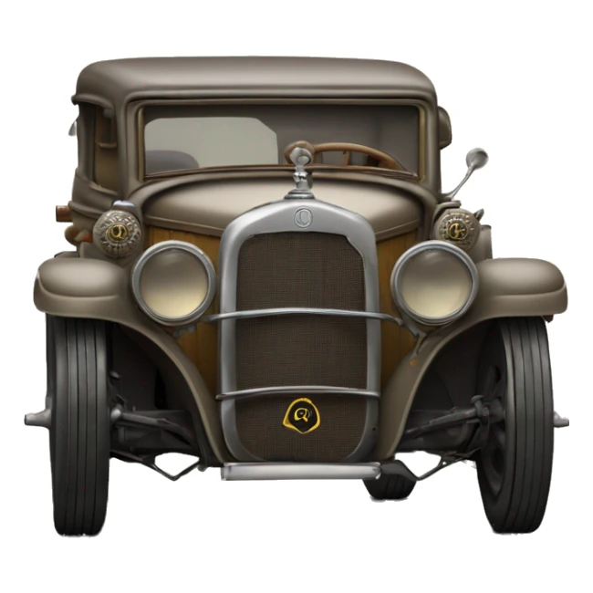  1930 hot rod WW1 Mercedes German Staff Car sticker