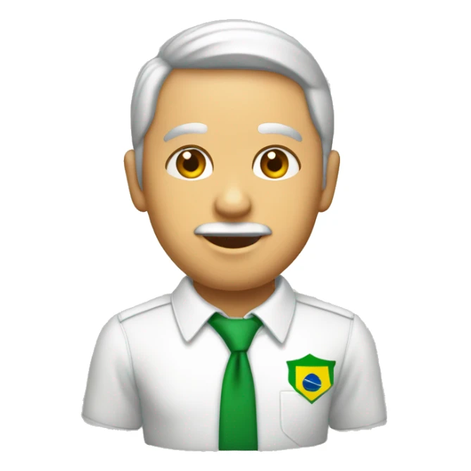 Menino com a camisa do estado do Parádo Brasil sticker