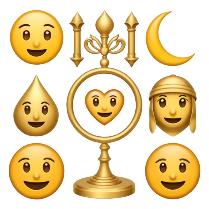 
emoji of symbol translation from Arabic to Spanish sticker