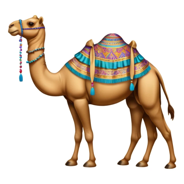 silk on a camel sticker