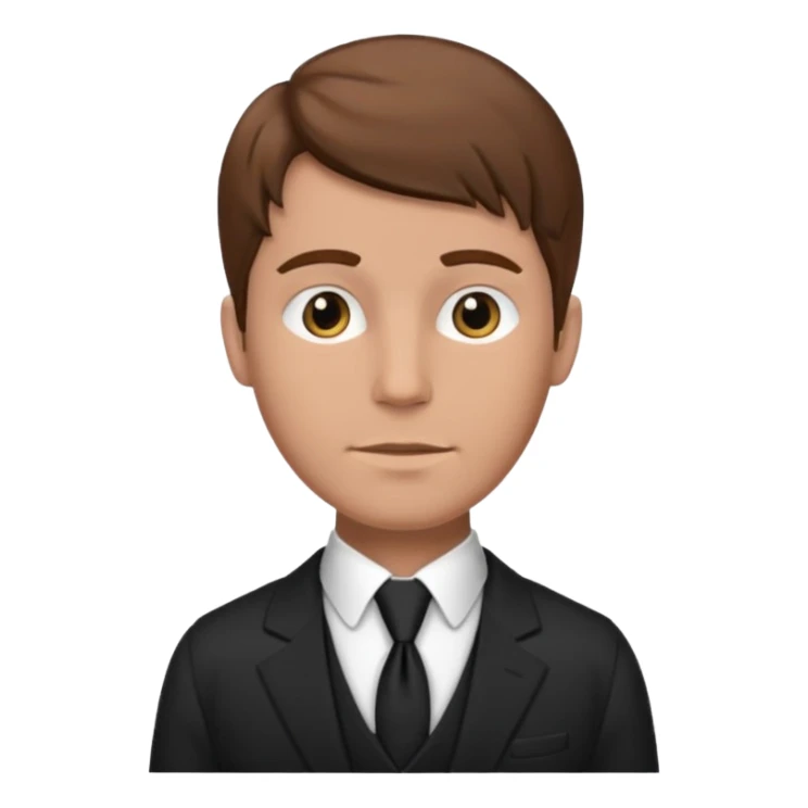 1800's european male sticker