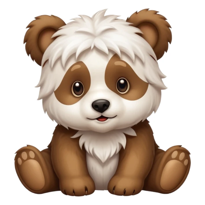 Can you do a mix of a Maltese and bear cub sticker