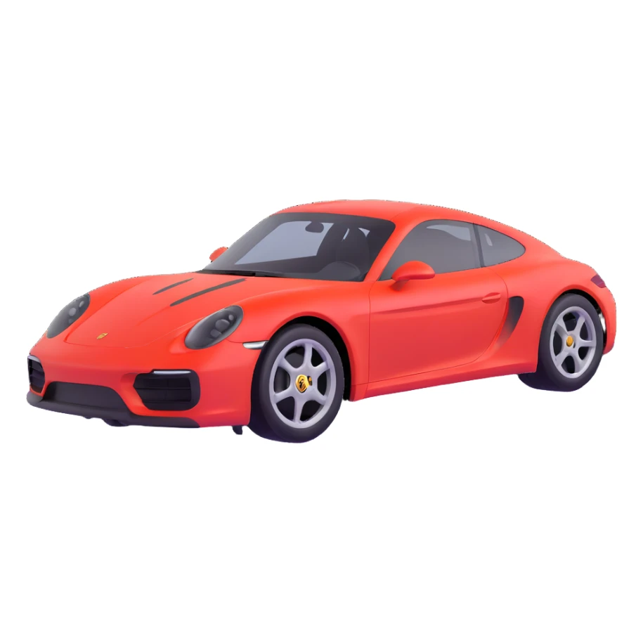 porsche sports car sticker