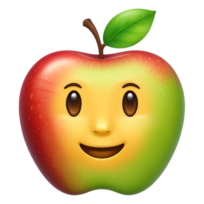 Emoji of propast macochs in Apple style sticker