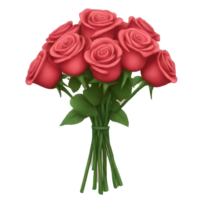 bouquet of roses sticker