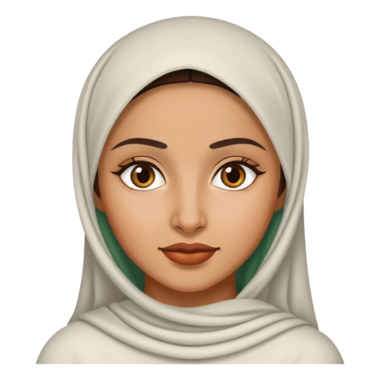 Algerian woman sticker