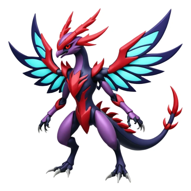 Yveltal-Bisharp-Darkrai-Genesect-Lunala-Vikavolt-fusion sticker