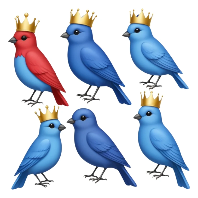 create 6 icons for a tweet, where 1 icon is the basic one, 2 is for 2 months of subscription, 3 is for 3 months of subscription, 4 is for 6 months of subscription, 5 is for 9 months of subscription, and 6 is for a year of subscription. sticker