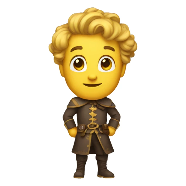 personnage malicieux sticker