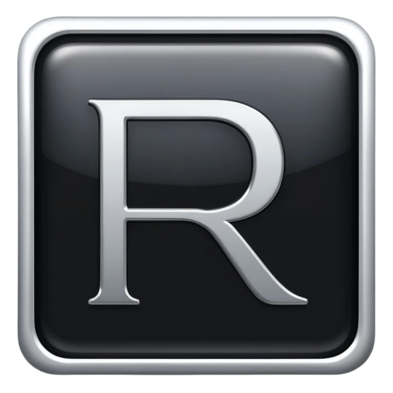 I just want a black background (maybe a square) with the letters RFM sticker