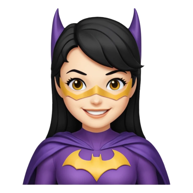 bat girl sticker