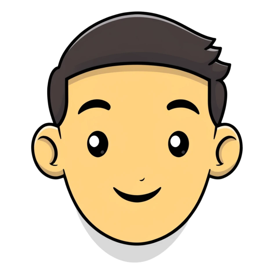 face with a smirk and raised eyebrow, sarcastic vibe sticker