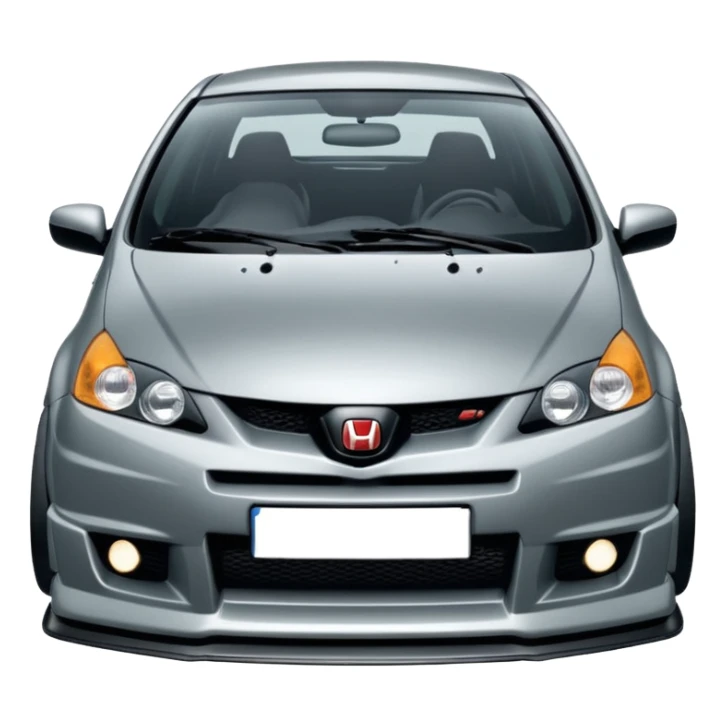 2004 grey Honda civic type r ep3 sticker