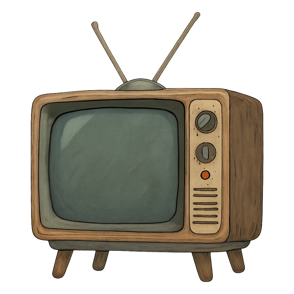 ghibli style television sticker