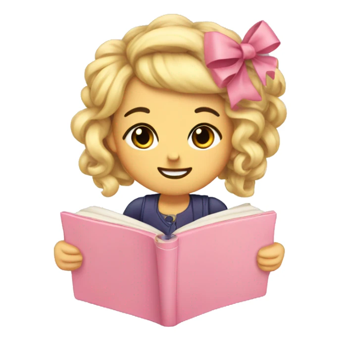 I want a cute journal with bows  sticker