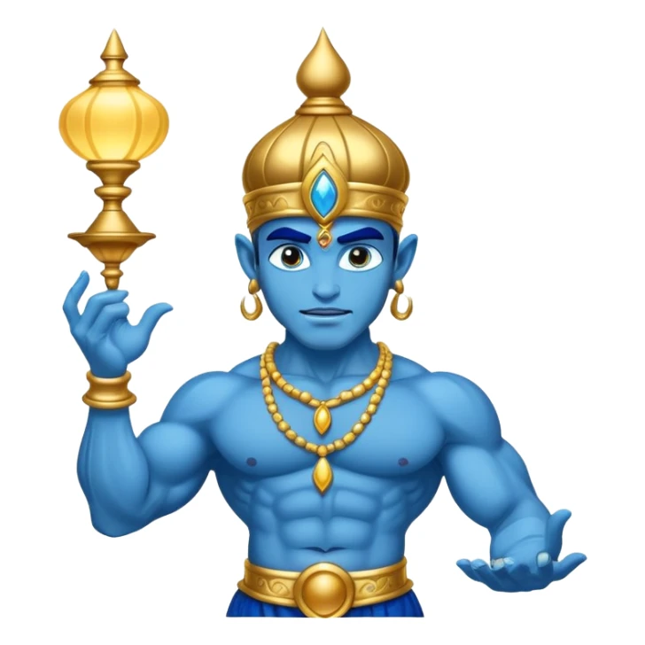 genie of the lamp sticker