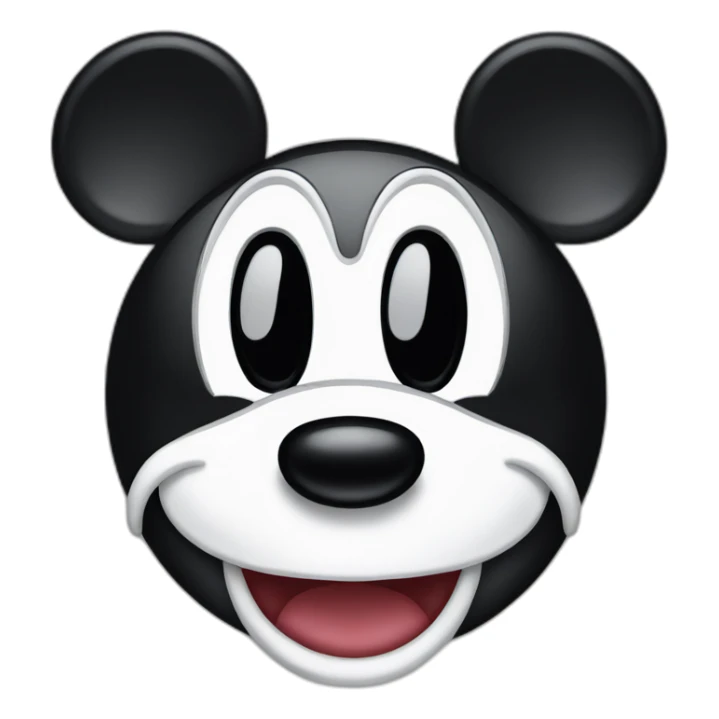 fake mickey sticker