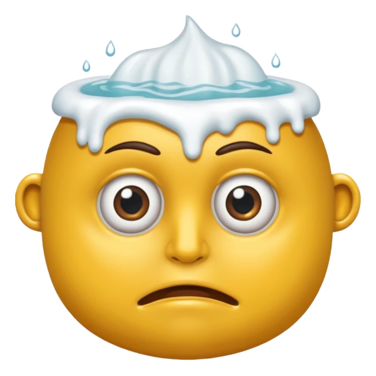 Hazme un baño con cabeza de humano sticker