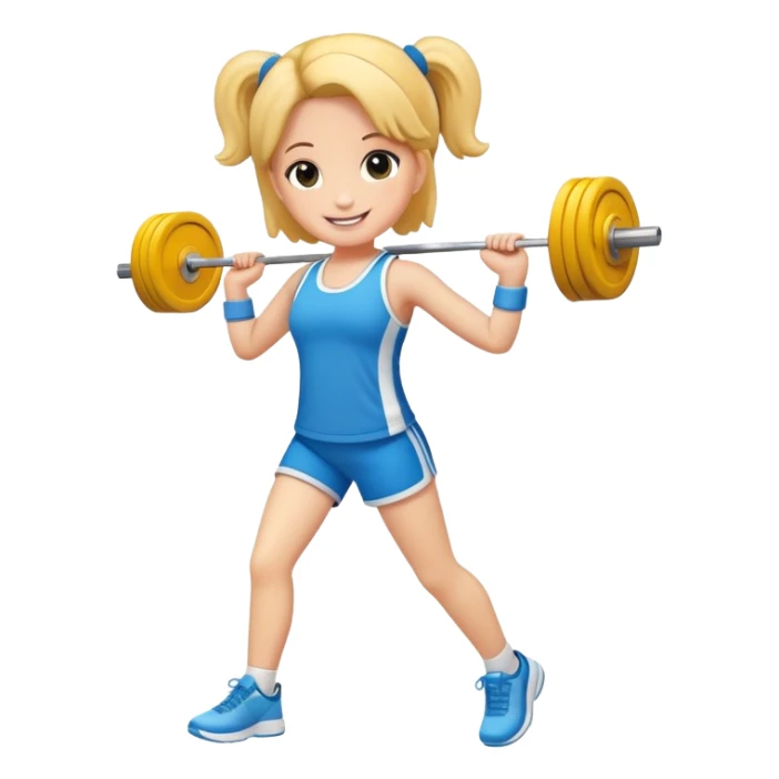 Quiero una muñeca que sea de gym  sticker