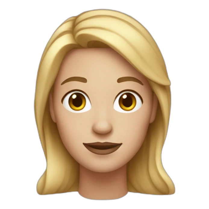 auburn white 35 year old woman sticker