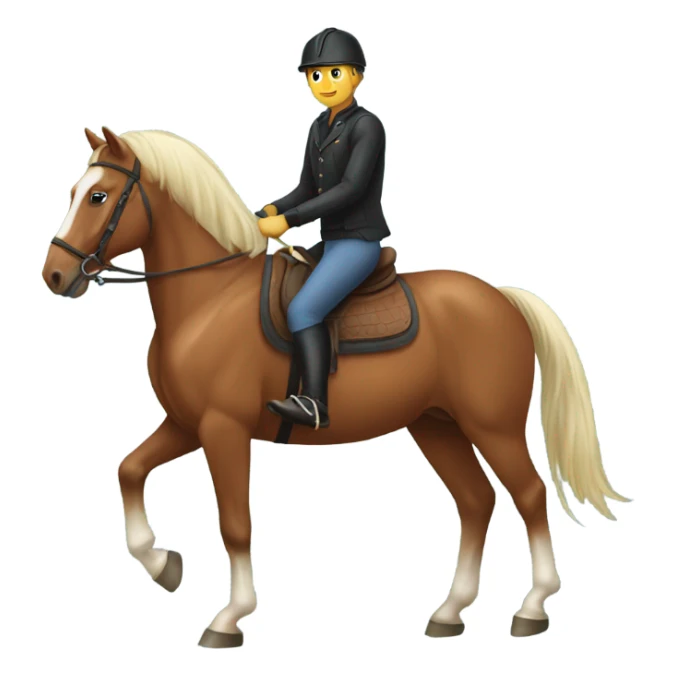 Horse Riding Horse  sticker