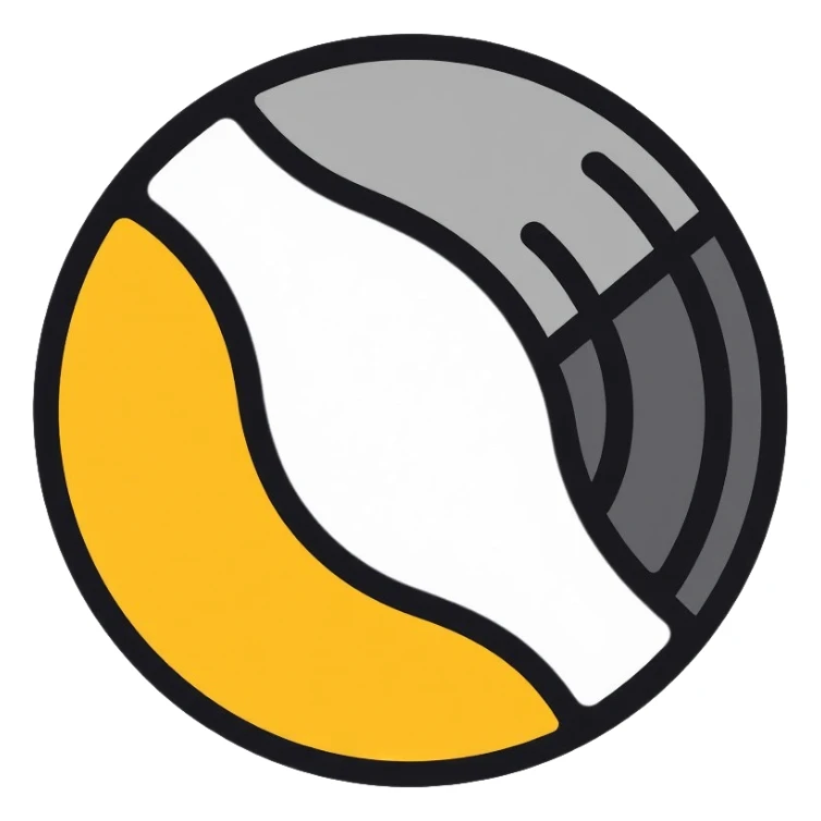 multicolored soundproofing sheets in yellow, white, black and gray with wavy pattern sticker