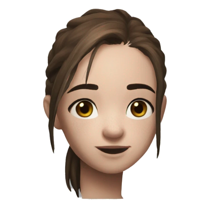 Ellie the last of us Little bit dezoom sticker