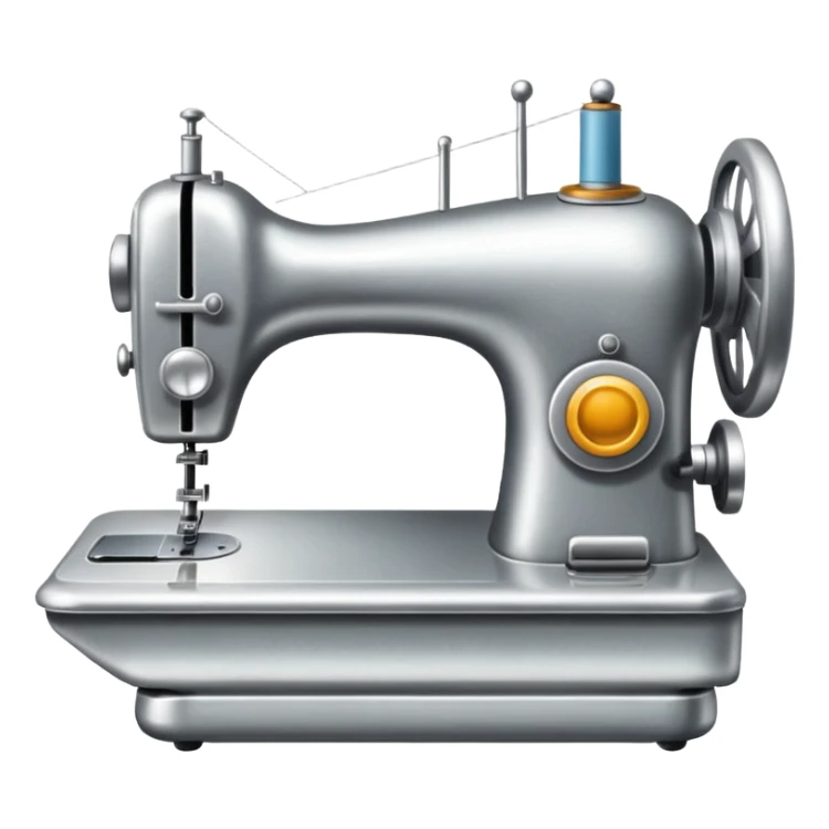Creame un emoji de una maquina de coser sticker