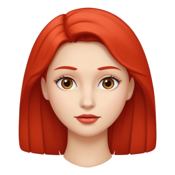 ogeti rossa femine sticker