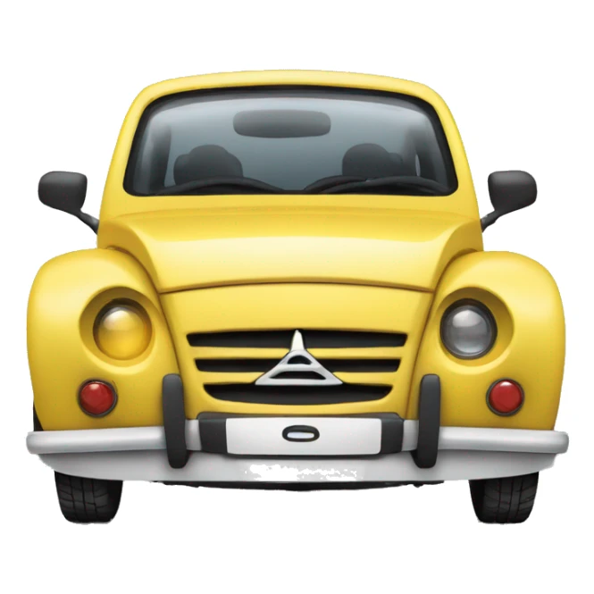 Quiero estar sentado dentro del auto C3 de citroen de sticker