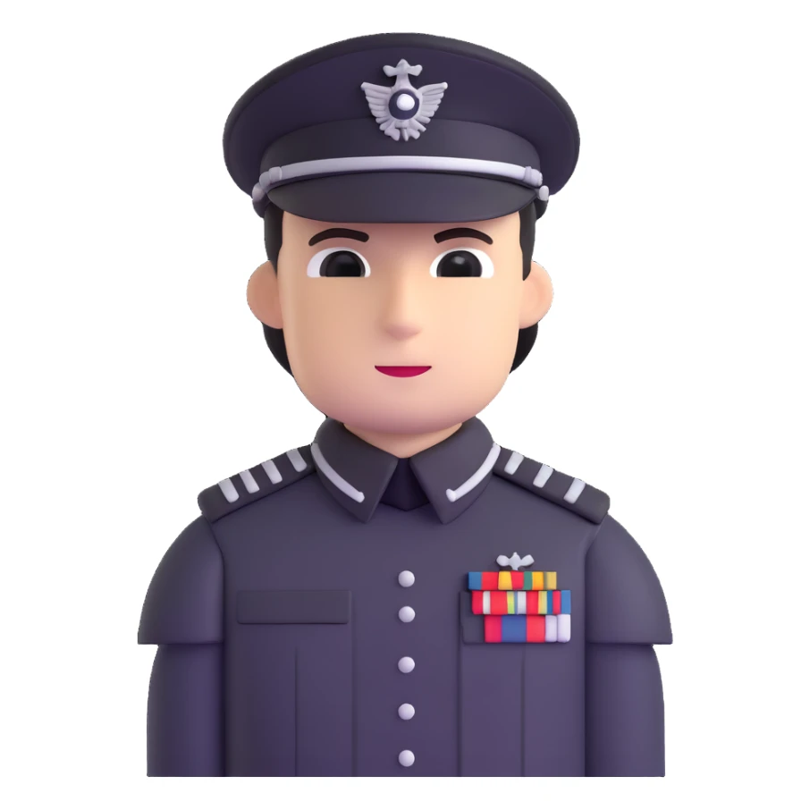 Star Wars Imperial officer in uniform sticker