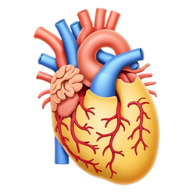 A simplified emoji of the digestive system, highlighting the main organs involved in digestion, in a flat and minimalist style. sticker