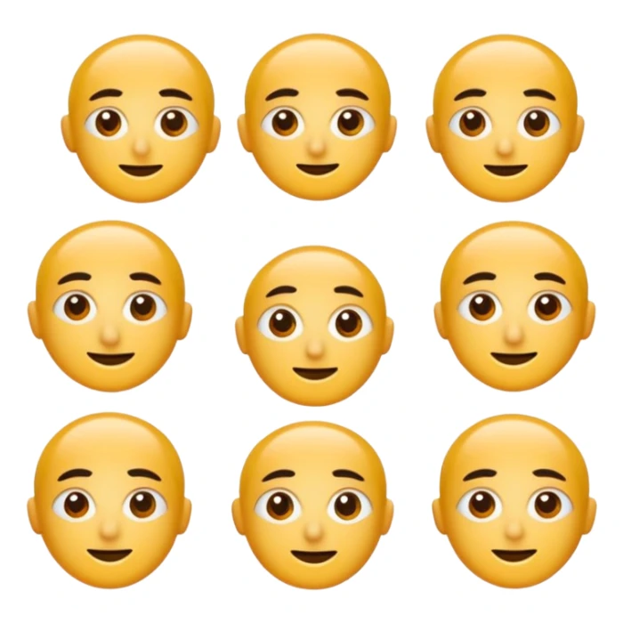 Yeşil gözlü, gözlüklü hafif dalgalı  orta boy saç, sticker