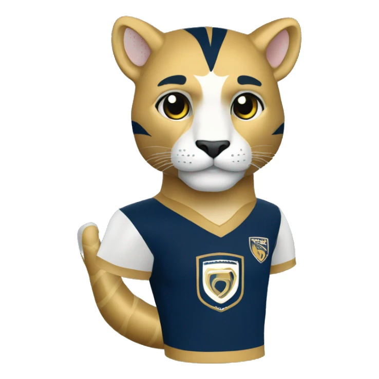 GOYO Mascota de fútbol pumas Unam sticker