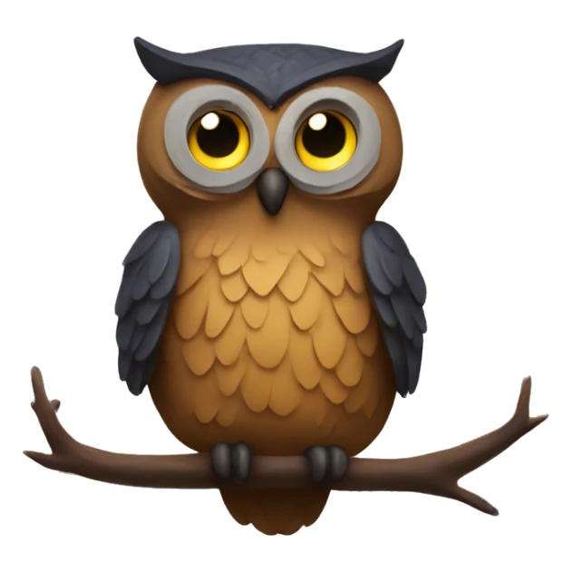 Night owls in the Autumn sticker