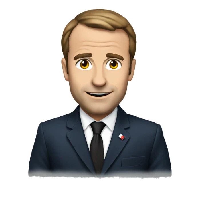 Macron sticker