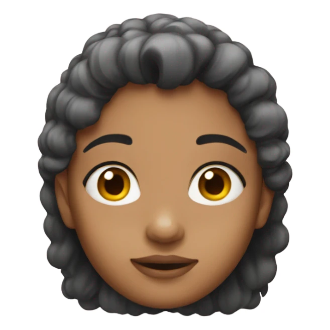 Girl with pino hair sticker