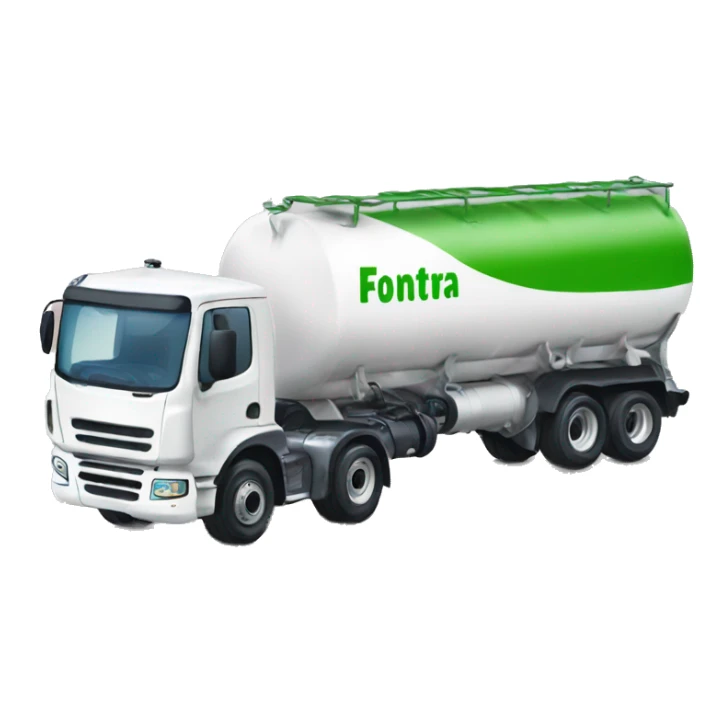 Create a Fonterra milk tanker emoji sticker