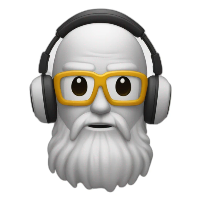 Mec-avec-un-casque-Sony-wh-1000xm5 sticker