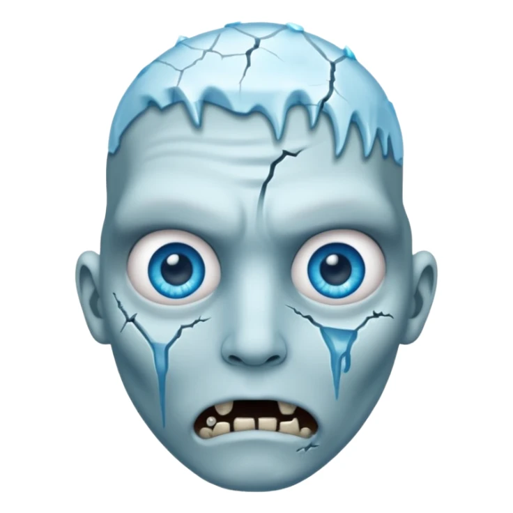 ice zombie sticker