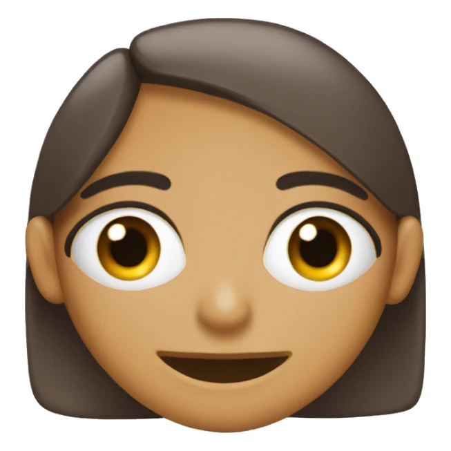 cara feliz con tres ojos y la lengua afuera sticker