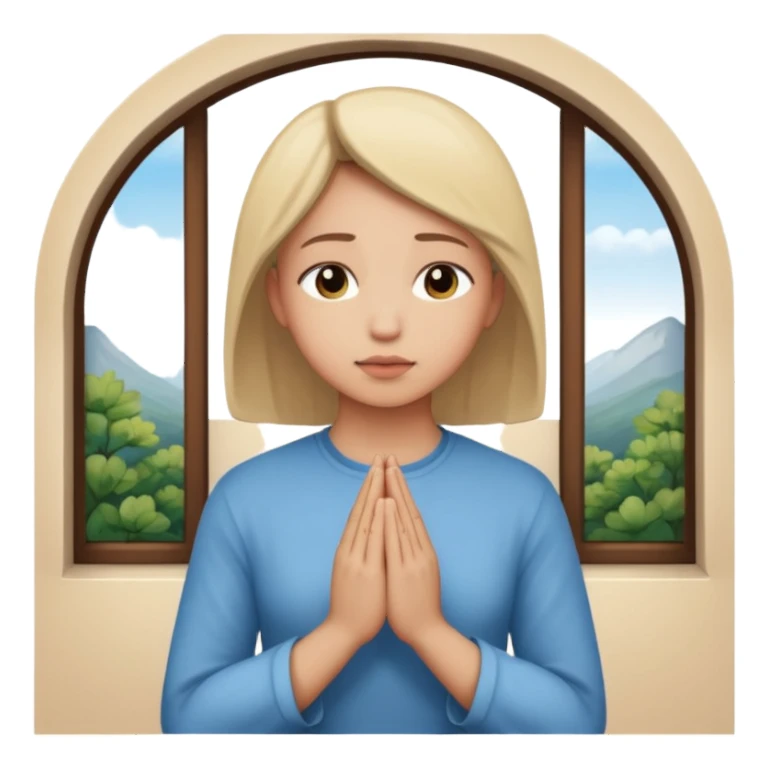 pray to the lord in the peace of our home sticker