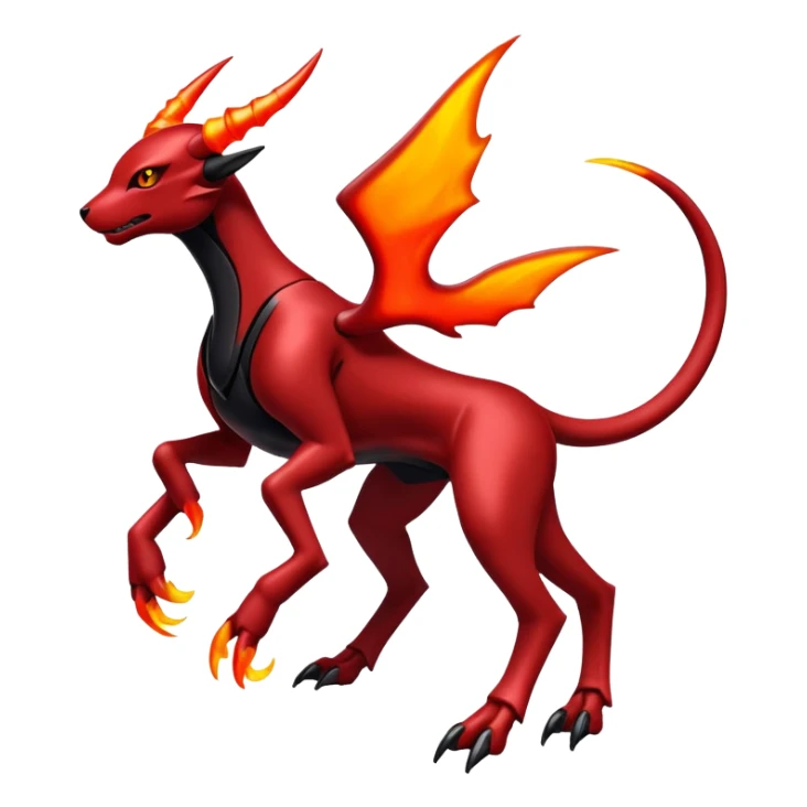Houndoom-Genesect-Pokémon-Fakémon-hybrid-creature sticker