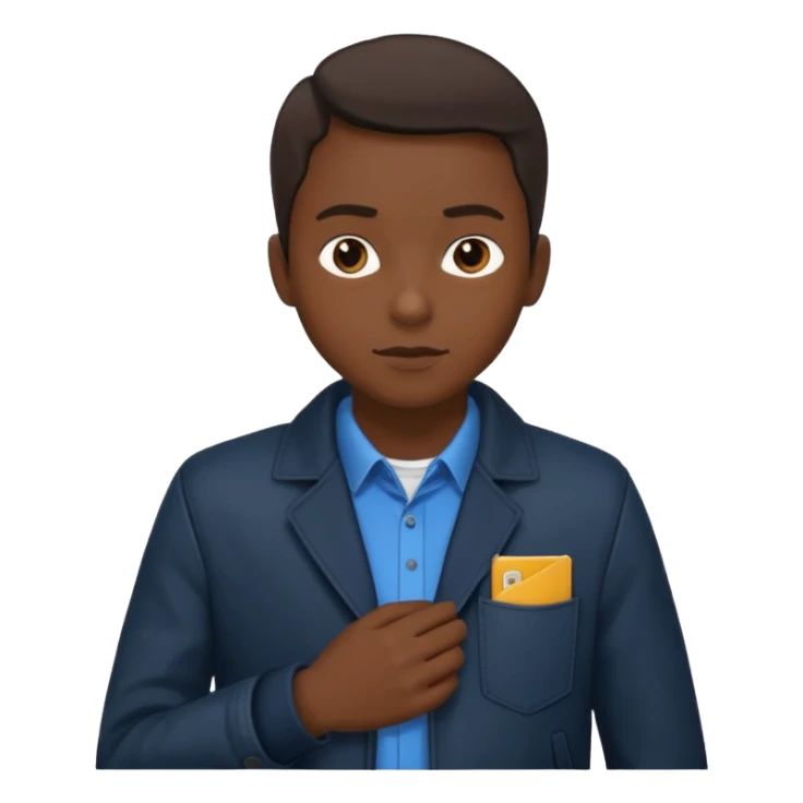 A person who steal from the pocket  sticker