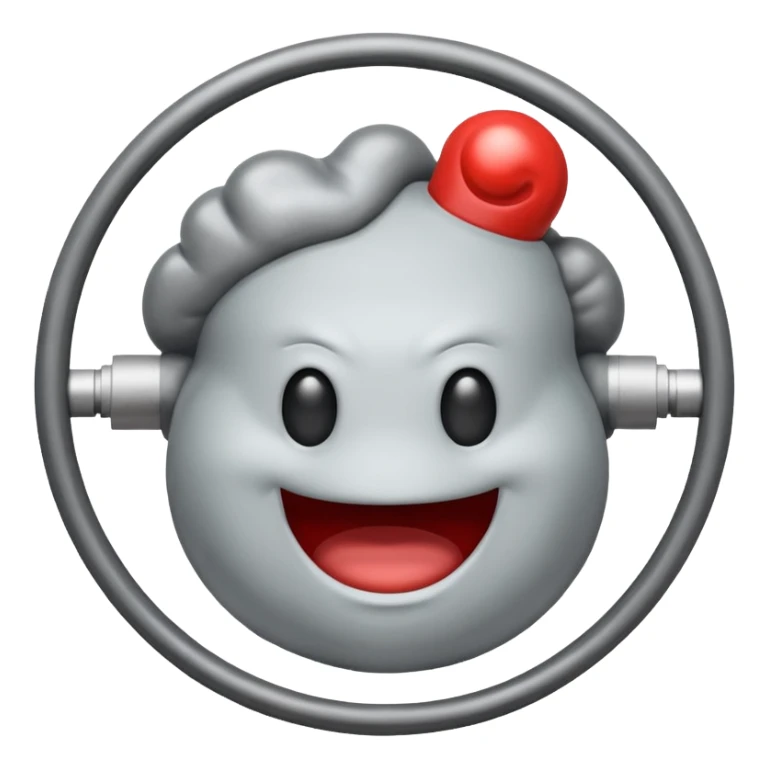 brain with a "Ghostbusters"-style circle around it with a line over it sticker