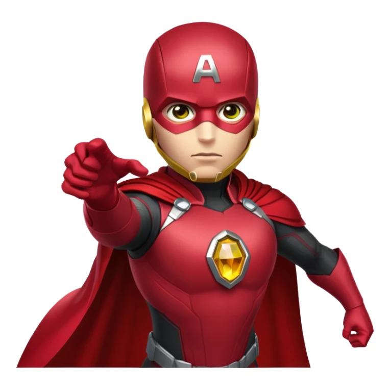 Vision marvel from captain america: civil war sticker