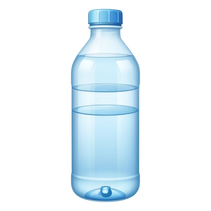 bottle of water sticker