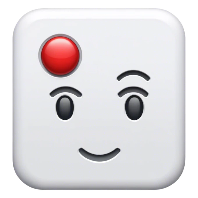 een geveriefierde icon in het wit net als op youtube  sticker