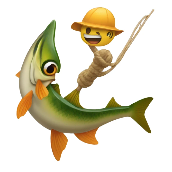 poireaux qui se bat contre une pêche sticker