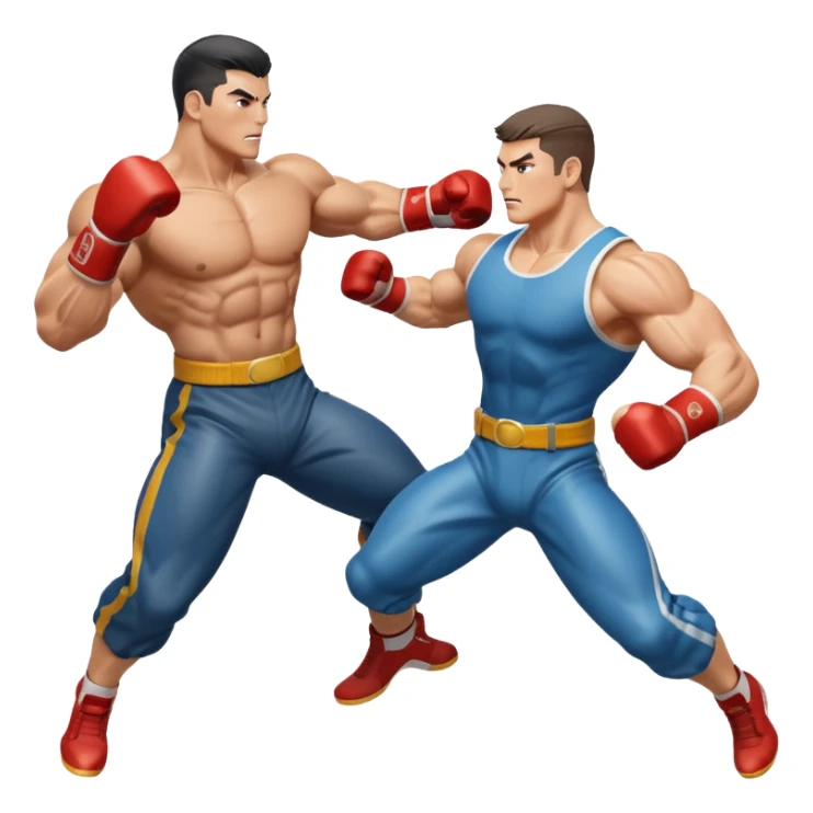 Fight sticker